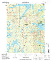 Dixon Entrance D-1 topographic map thumbnail