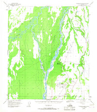 Fairbanks B-5 1950 topographic map thumbnail