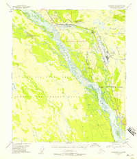 Fairbanks C-1 1949 topographic map thumbnail