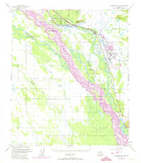 Fairbanks C-1 1950 topographic map thumbnail