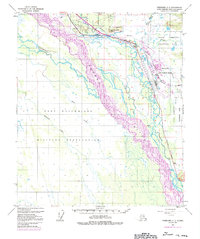 Fairbanks C-1 1950 topographic map thumbnail