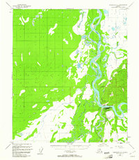 Fairbanks C-5 1950 topographic map thumbnail