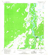 Fairbanks C-5 1950 topographic map thumbnail