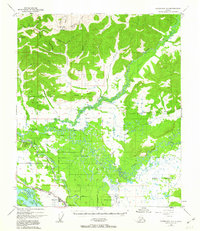 Fairbanks D-1 1949 topographic map thumbnail