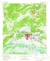 Fairbanks D-2 1955 topographic map thumbnail