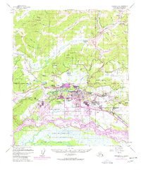 Fairbanks D-2 1954 topographic map thumbnail