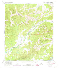 Fairbanks D-3 1950 topographic map thumbnail
