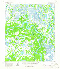 Fairbanks D-5 1950 topographic map thumbnail