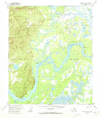Fairbanks D-6 1952 topographic map thumbnail