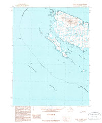 False Pass B-3 topographic map thumbnail