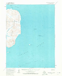 False Pass D-1 1963 topographic map thumbnail