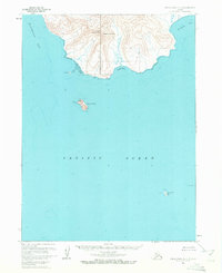 False Pass D-3 1963 topographic map thumbnail