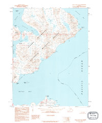 False Pass D-4 topographic map thumbnail
