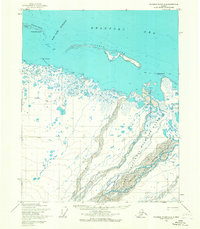 Flaxman Island A-4 1955 topographic map preview