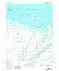 Flaxman Island A-4 1955 topographic map thumbnail