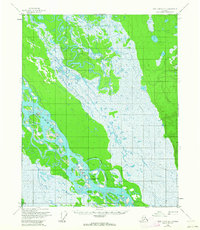 Fort Yukon A-1 1956 topographic map thumbnail