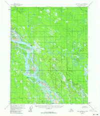 Fort Yukon B-2 1956 topographic map thumbnail