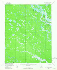 Fort Yukon B-3 1956 topographic map thumbnail