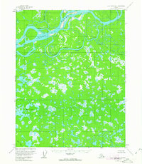 Fort Yukon B-6 1956 topographic map thumbnail