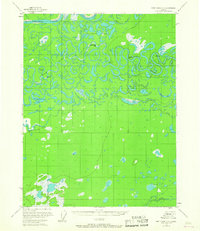 Fort Yukon C-1 1956 topographic map thumbnail