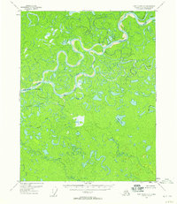 Fort Yukon C-2 1952 topographic map thumbnail