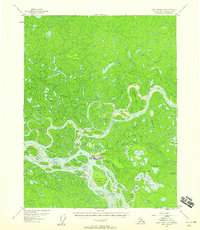 Fort Yukon C-3 1952 topographic map thumbnail