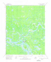 Fort Yukon C-3 1955 topographic map thumbnail