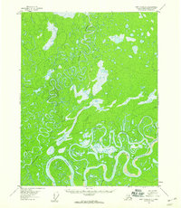 Fort Yukon D-1 topographic map thumbnail