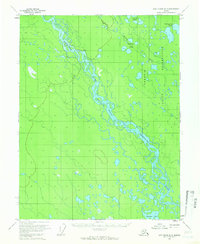 Fort Yukon D-5 1955 topographic map thumbnail
