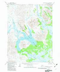Goodnews Bay A-1 1979 topographic map thumbnail