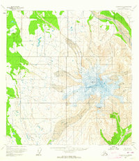 Gulkana A-2 topographic map thumbnail