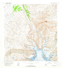 Gulkana B-1 1959 topographic map thumbnail