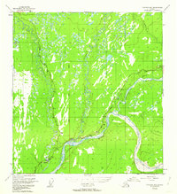 Gulkana B-3 1950 topographic map thumbnail