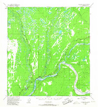 Gulkana B-3 1950 topographic map thumbnail