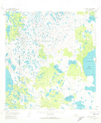 Gulkana B-5 1951 topographic map thumbnail