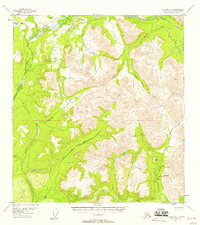 Gulkana D-1 topographic map thumbnail