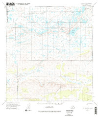 Gulkana D-5 1951 topographic map thumbnail