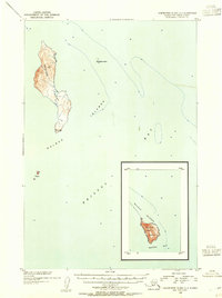 Hagemeister Island C-1 topographic map thumbnail