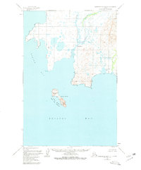 Hagemeister Island D-1 1950 topographic map thumbnail