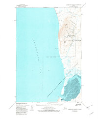 Hagemeister Island D-5 1950 topographic map thumbnail