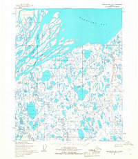 Harrison Bay B-1 1955 topographic map thumbnail