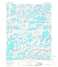 Harrison Bay B-5 1955 topographic map thumbnail