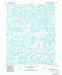 Harrison Bay B-5 1955 topographic map thumbnail