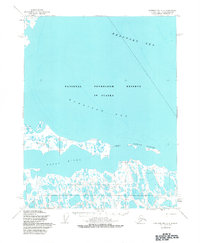 Harrison Bay C-4 1955 topographic map thumbnail