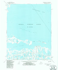 Harrison Bay C-4 1955 topographic map thumbnail