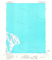 Harrison Bay D-4 1955 topographic map thumbnail
