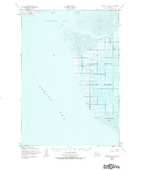 Hooper Bay B-3 1952 topographic map thumbnail