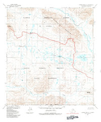 Howard Pass A-1 topographic map thumbnail
