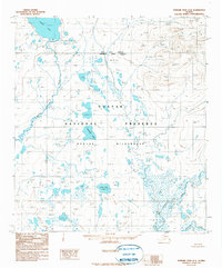 Howard Pass A-4 1990 topographic map thumbnail