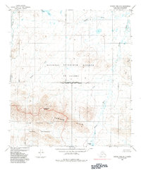 Howard Pass B-2 1984 topographic map thumbnail